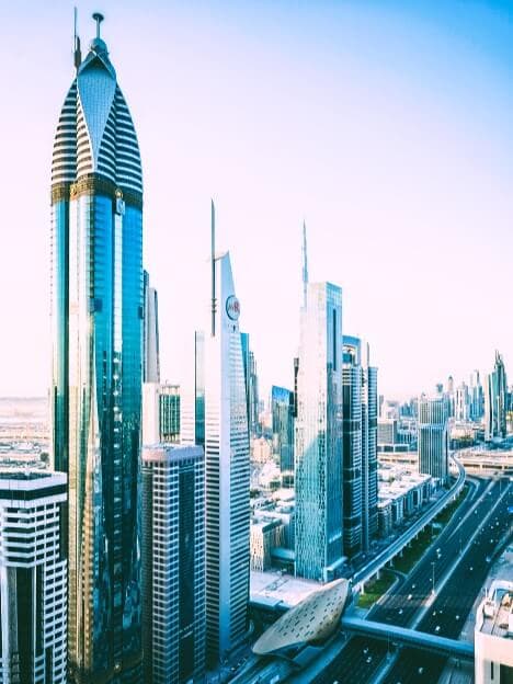 Routes to Dubai (DXB)