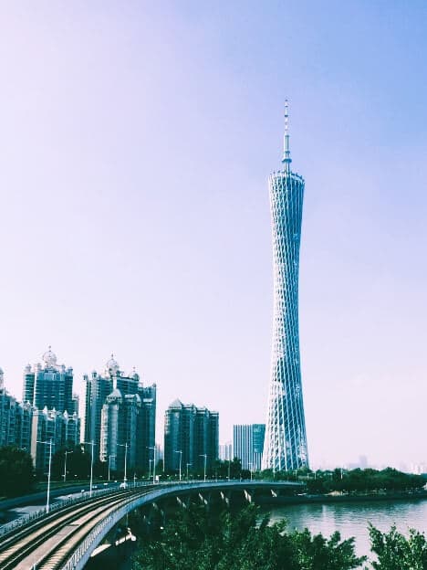 Routes to Guangzhou (CAN)
