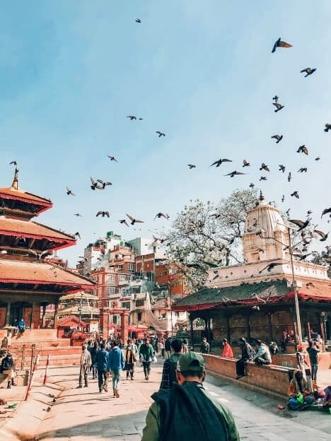 Routes to Kathmandu (KTM)