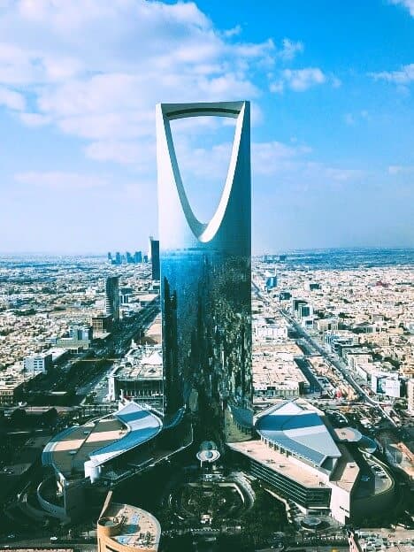 Routes to Riyadh (RUH)